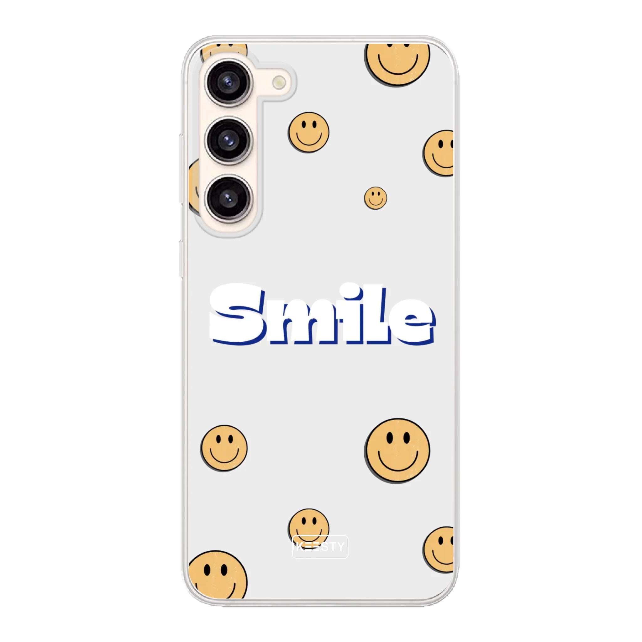 Grappige telefoonhoesje - Smile - variant