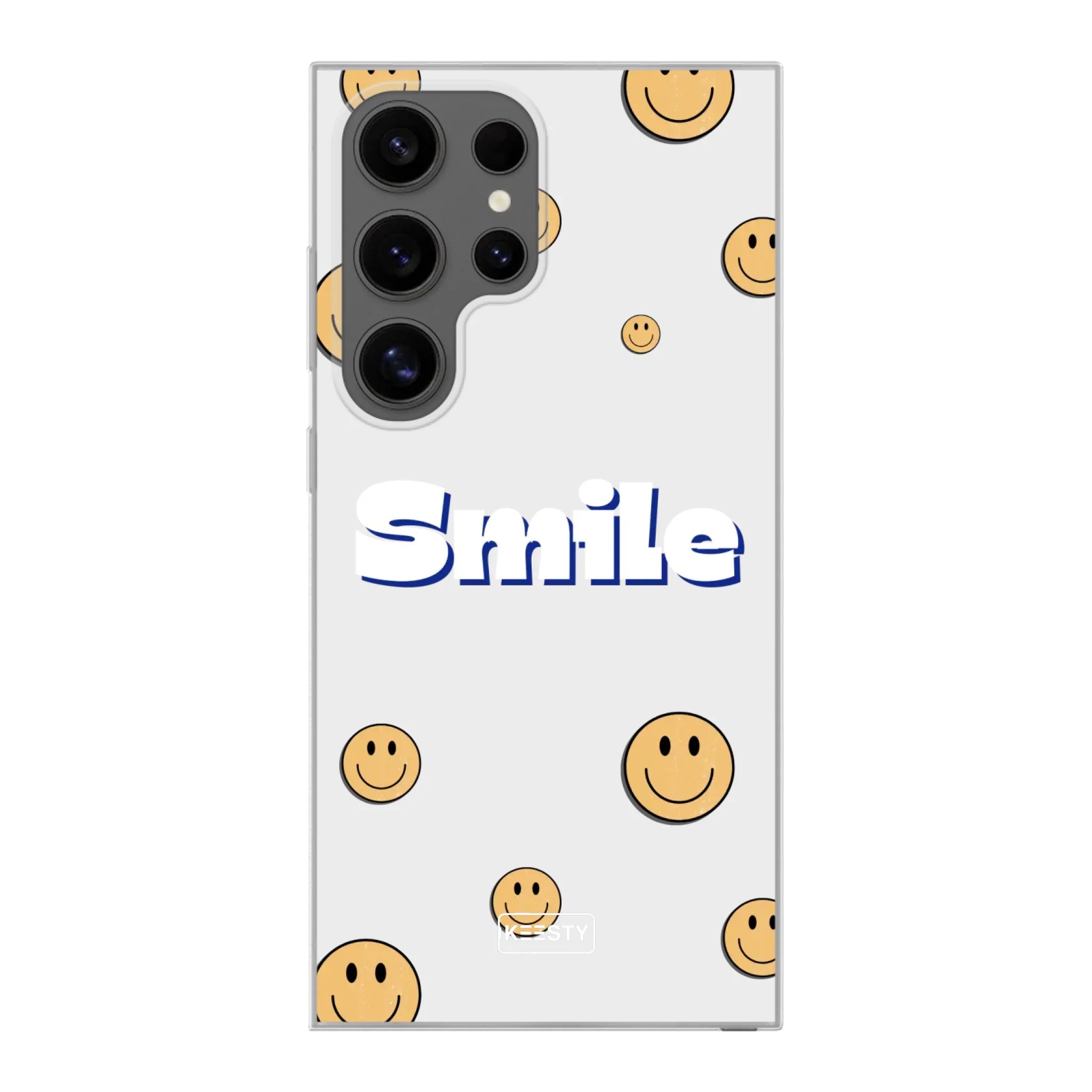 Grappige telefoonhoesje - Smile - variant