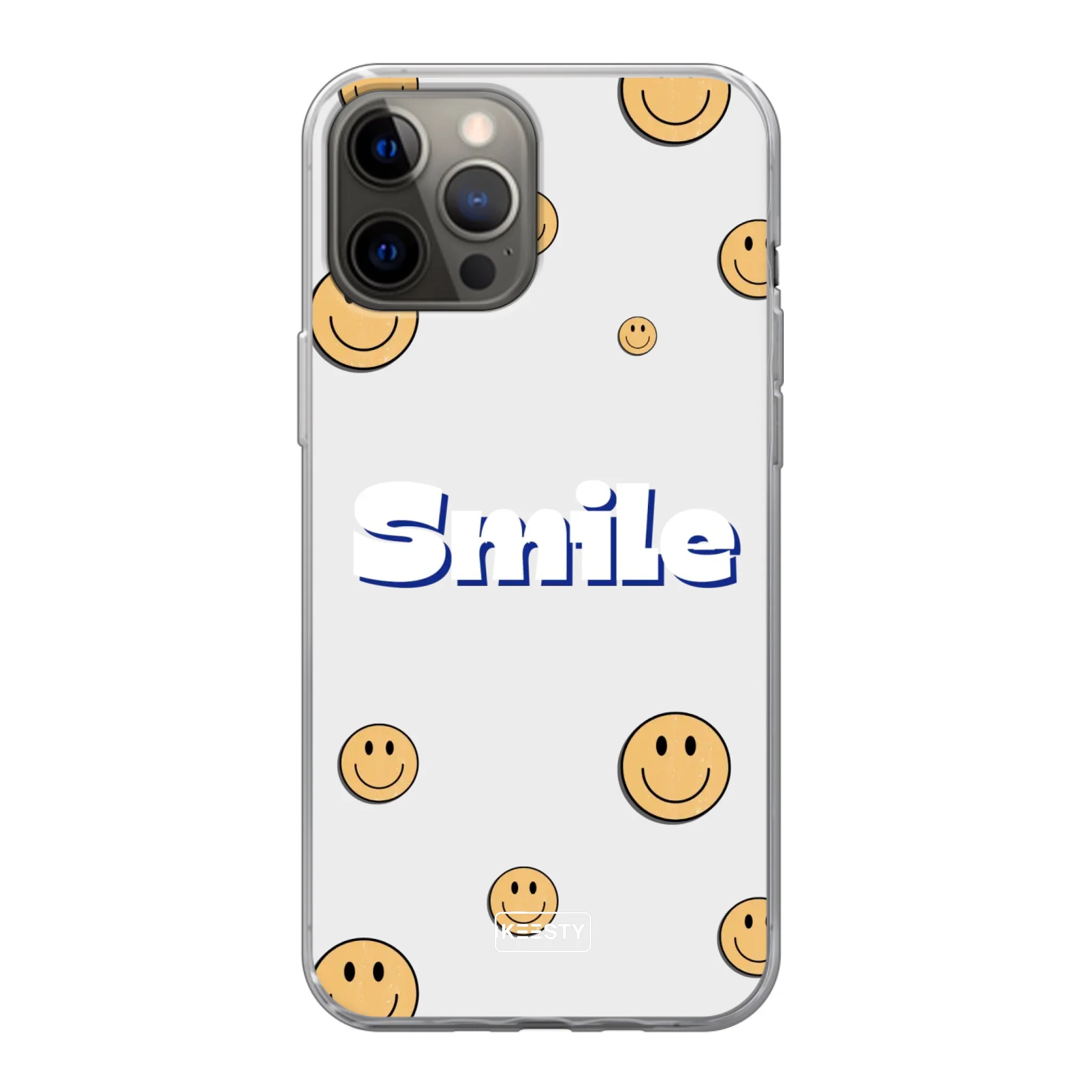 Grappige telefoonhoesje - Smile - variant
