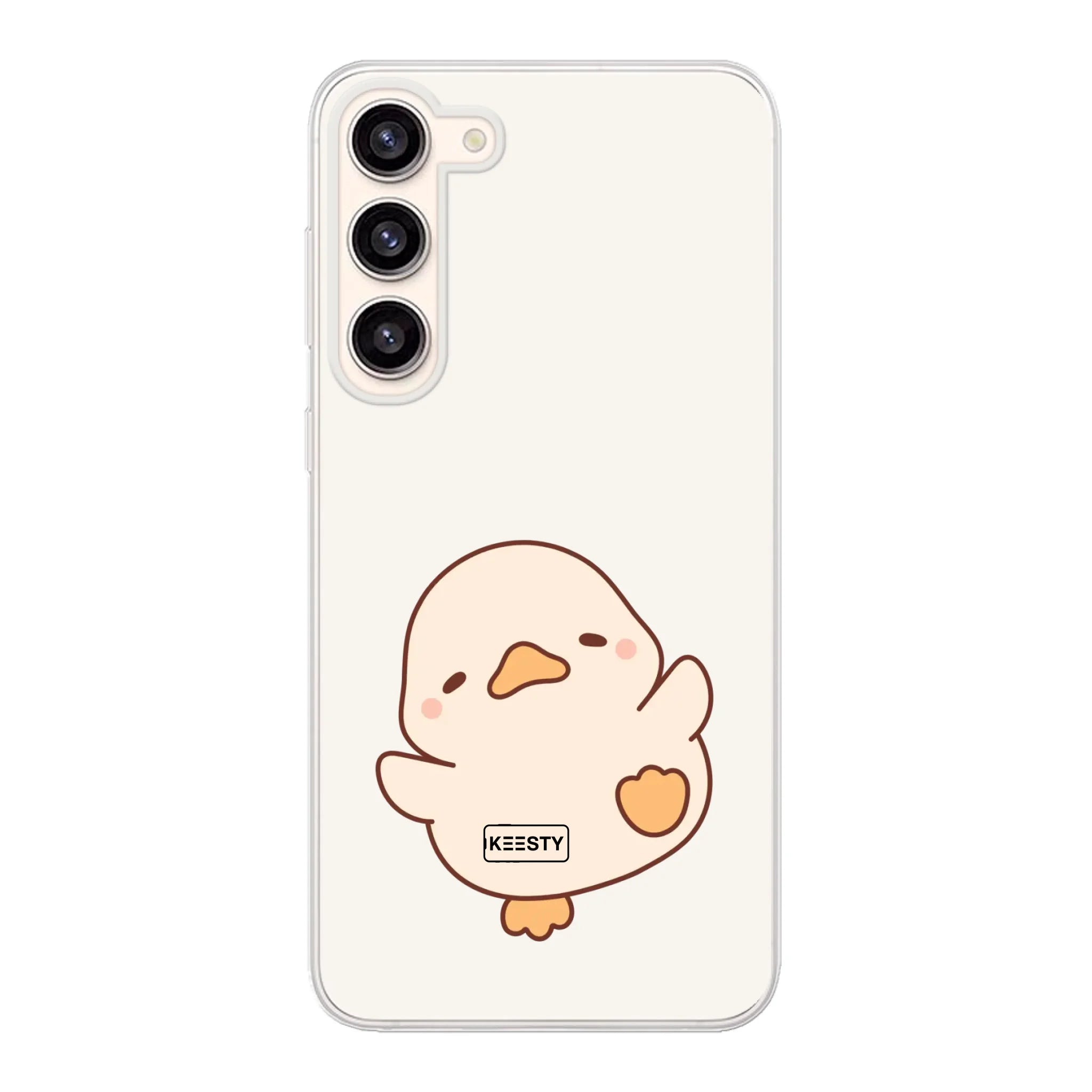 Telefoonhoesje Maken - Eend - Soft hoesje