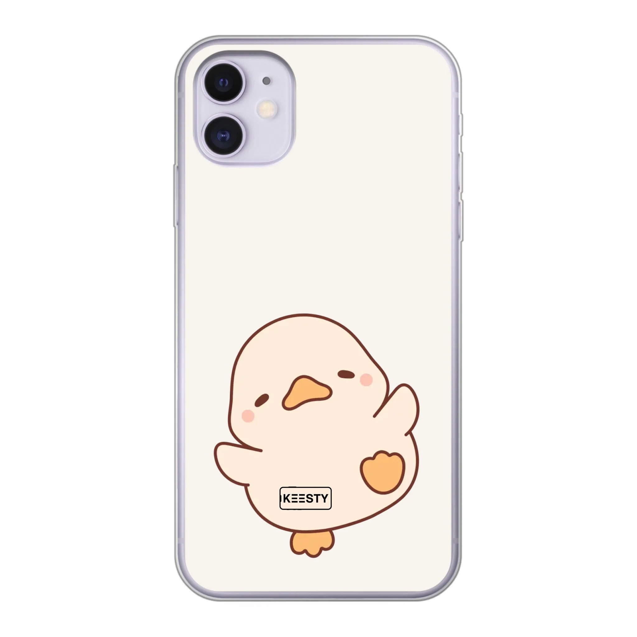 Telefoonhoesje Maken - Eend - Soft hoesje