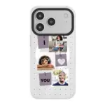 Apple iPhone 17 Pro hybrid case with magsafe back printed transparant