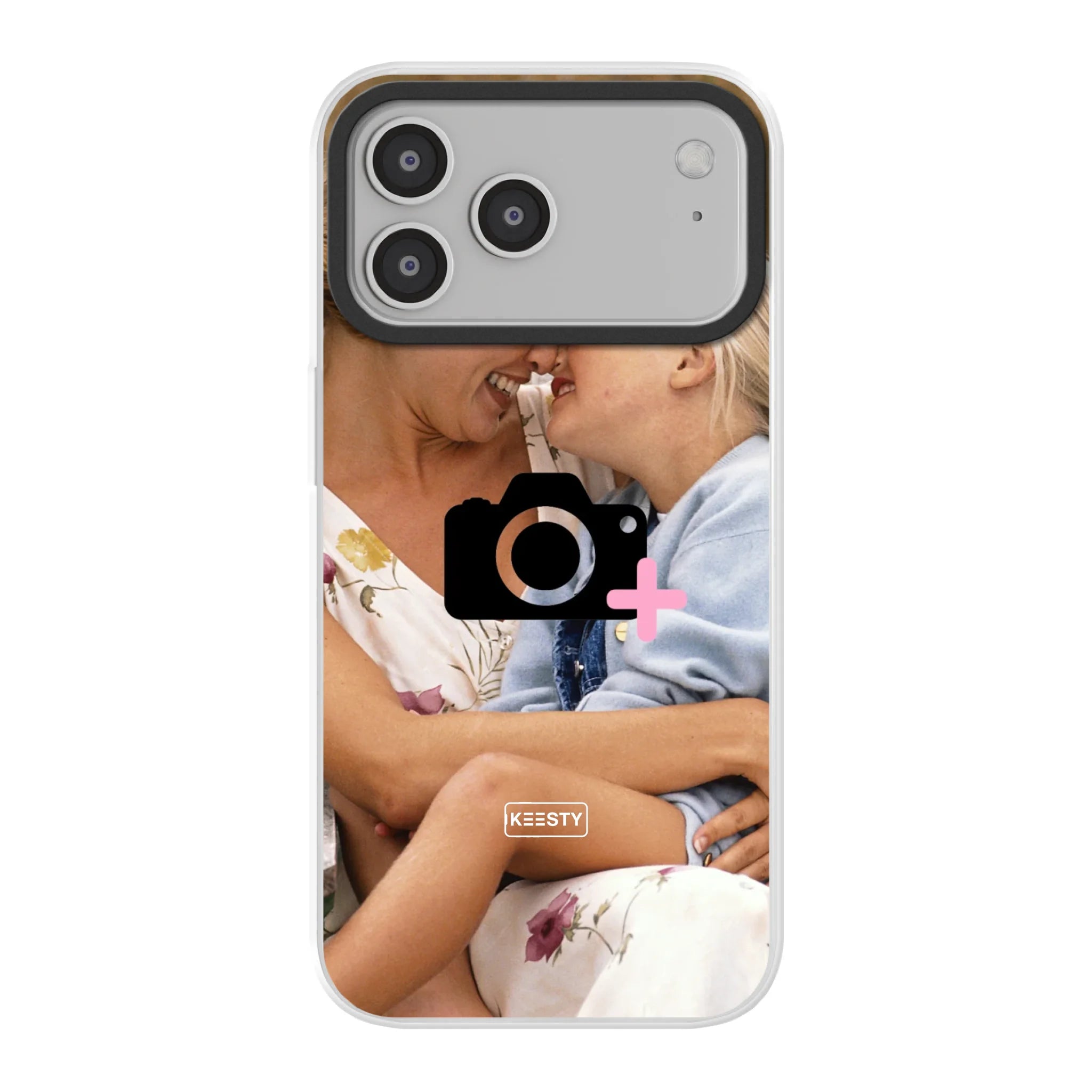 Apple iPhone 17 Pro Max hybrid case with magsafe back printed transparant