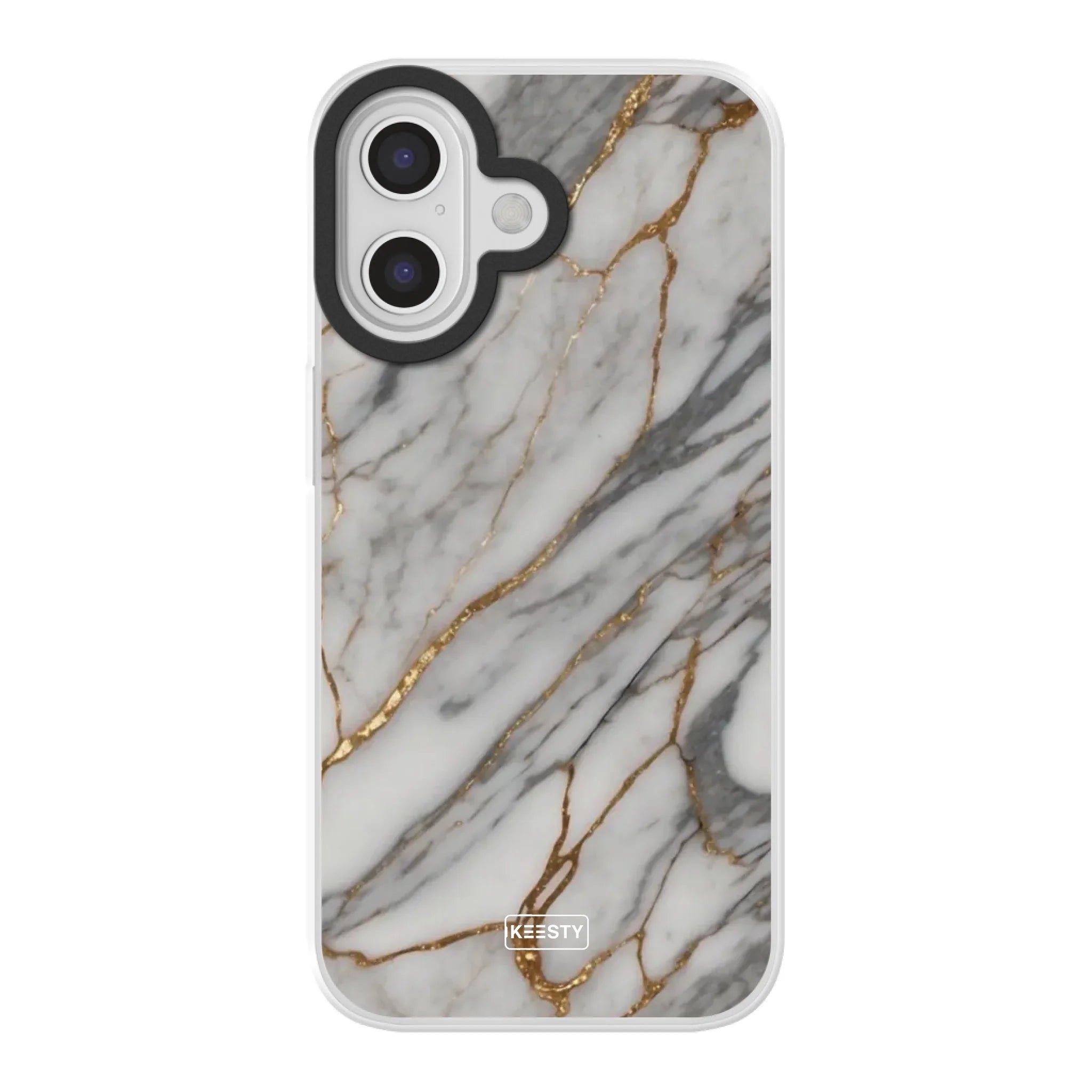 Apple iPhone 17 hybrid case with magsafe back printed transparant