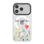Apple iPhone 17 Pro hybrid case with magsafe back printed transparant