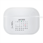 Airpods ontwerpen Naam en datum zwart