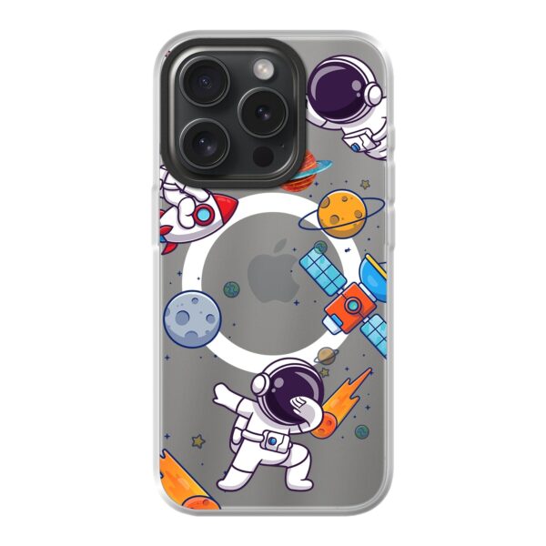 Astronaut Telefoonhoesje - MagSafe - iPhone 15 Pro - Keesty