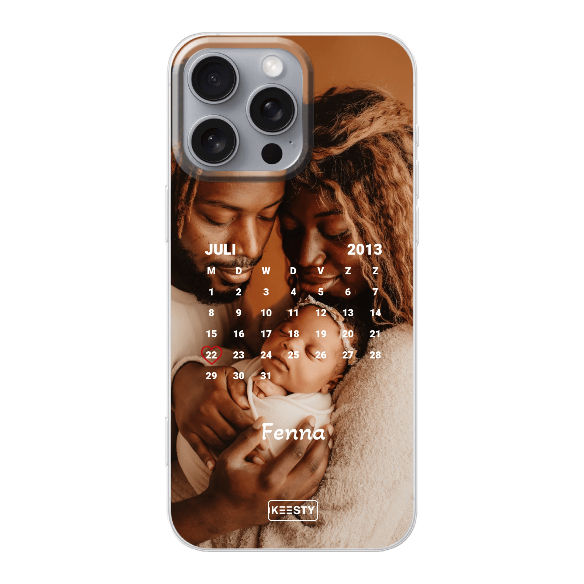 Foto & Kalender °1 - MagSafe hoesje Personaliseren - Keesty