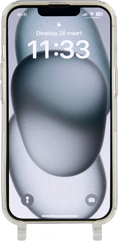 Hoesje met koord ontwerpen achterkant