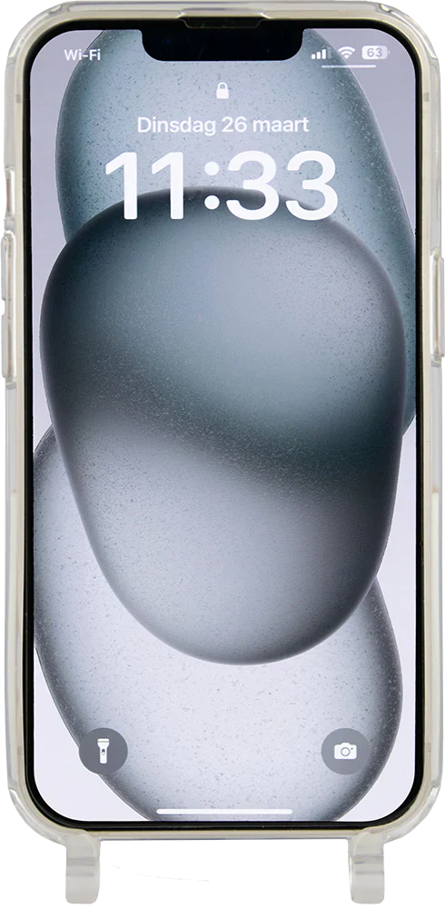 Hoesje met koord ontwerpen achterkant