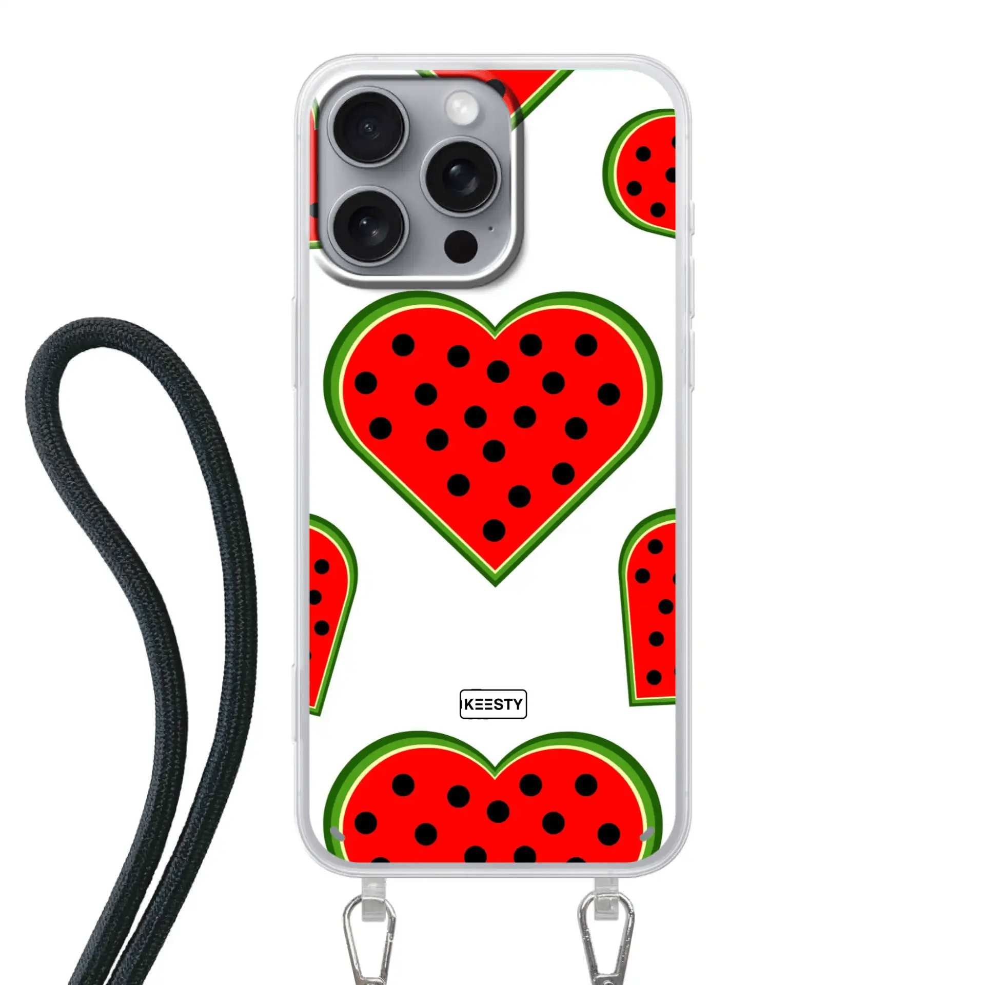 Watermelon - Telefoonhoesje met koord Maken
