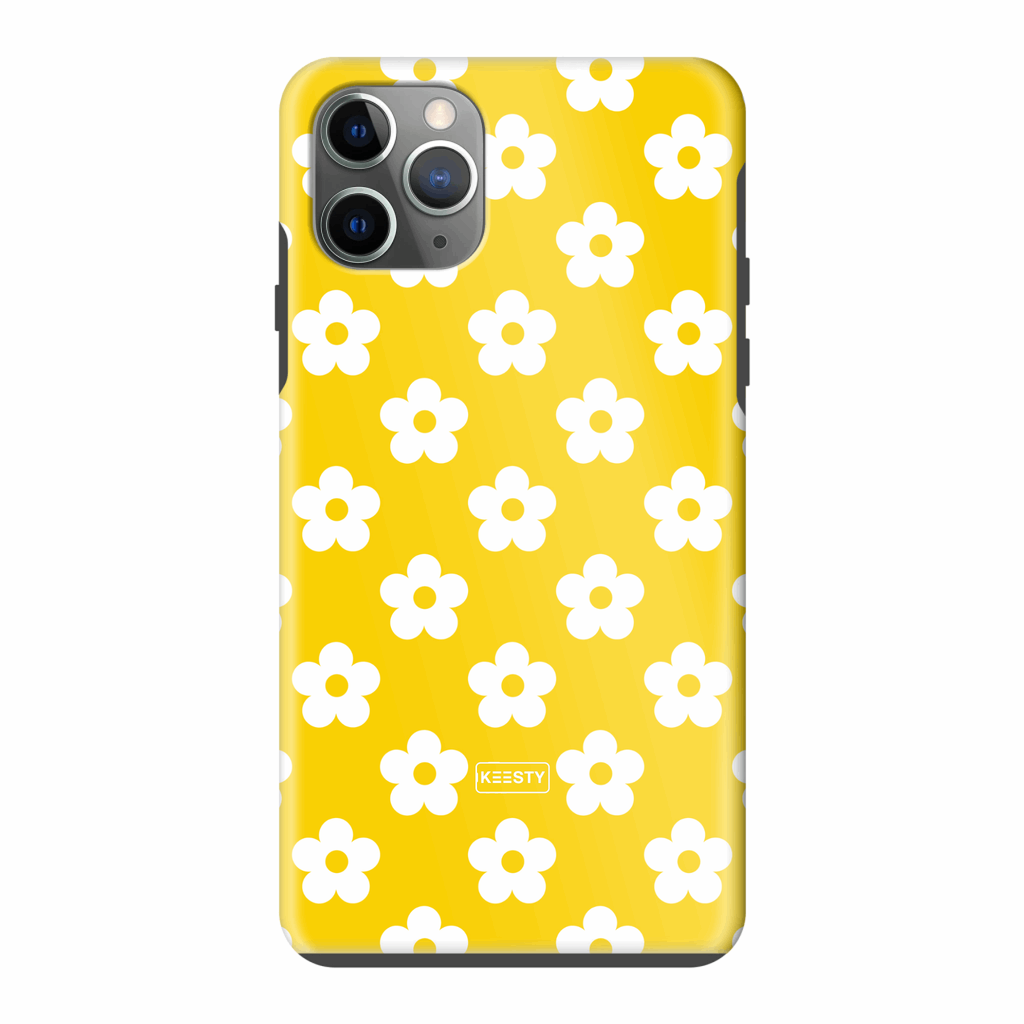 Telefoonhoesje personaliseren - Floral 4 - Tough hoesje