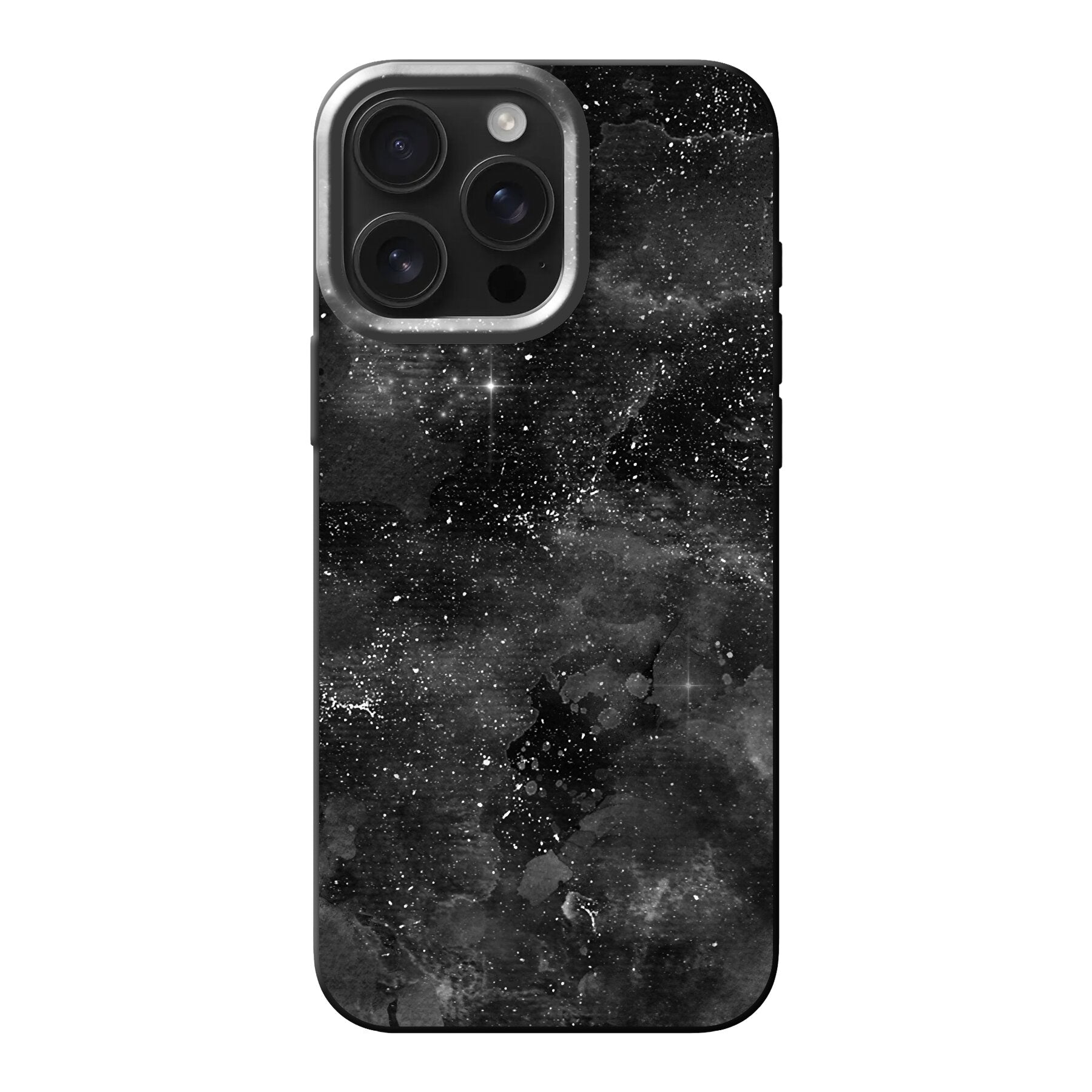 Telefoonhoesje ontwerpen glitter en marble black overal