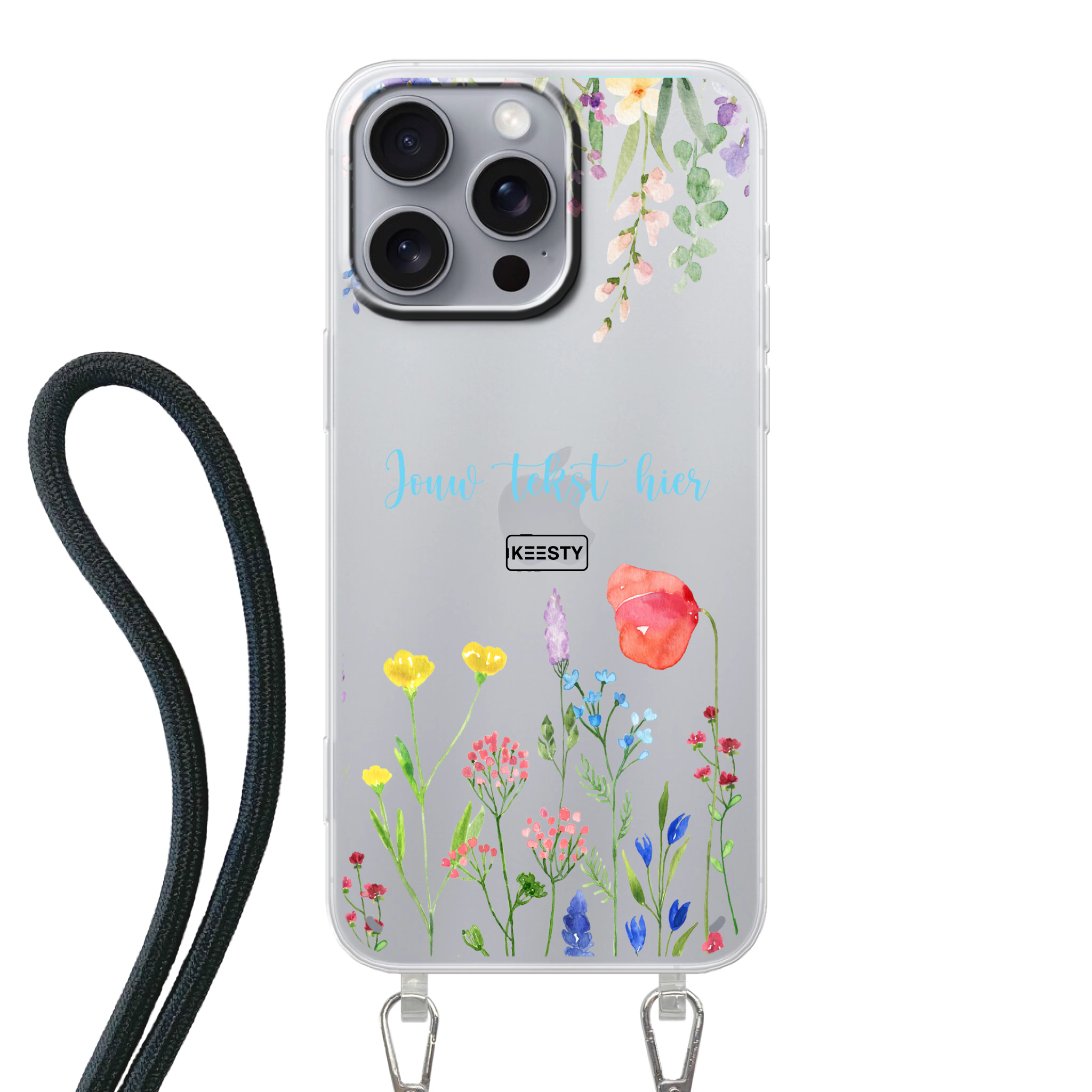 Telefoonhoesje Maken Koord Bloemen 2