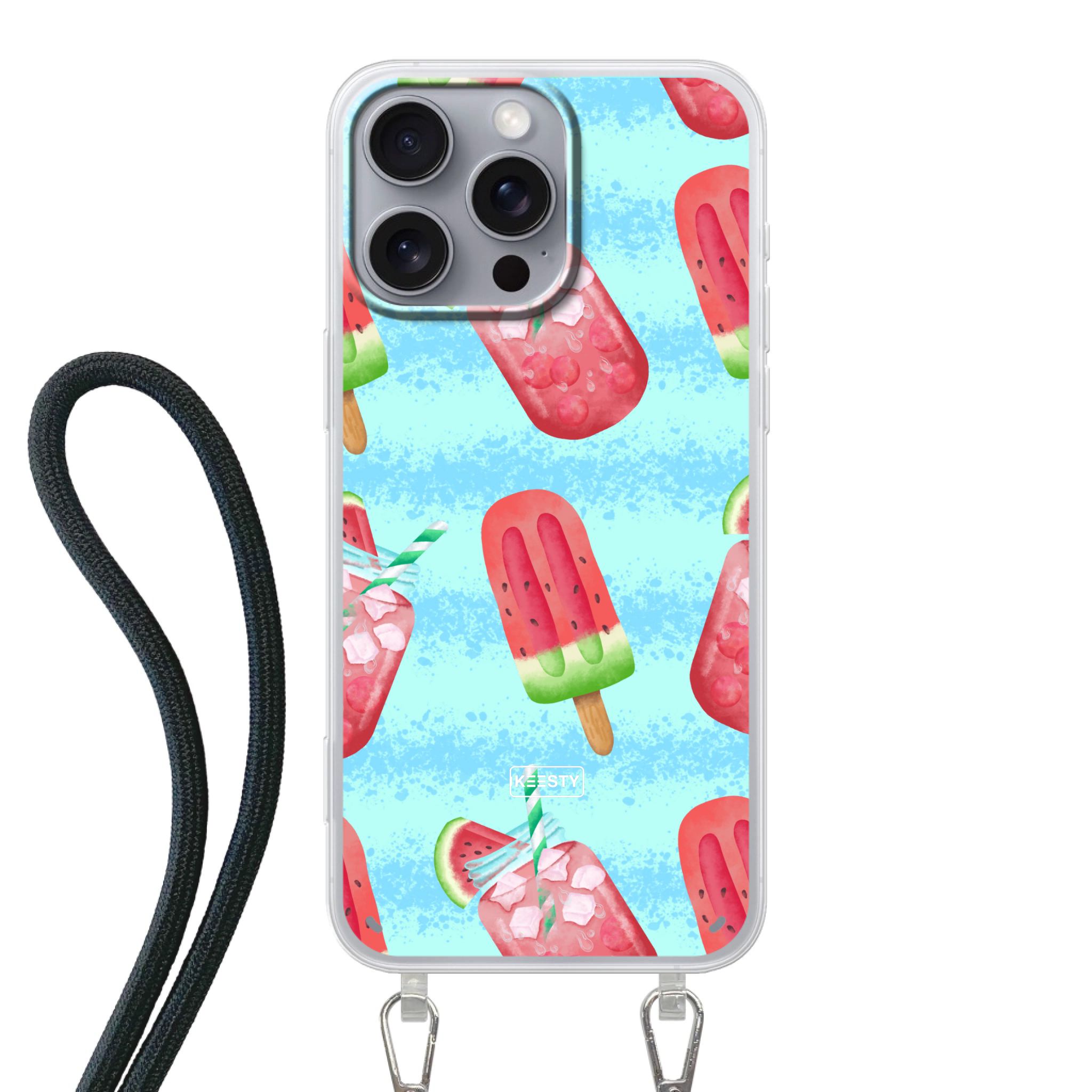 Watermelon - Telefoonhoesje met koord Maken - Keesty