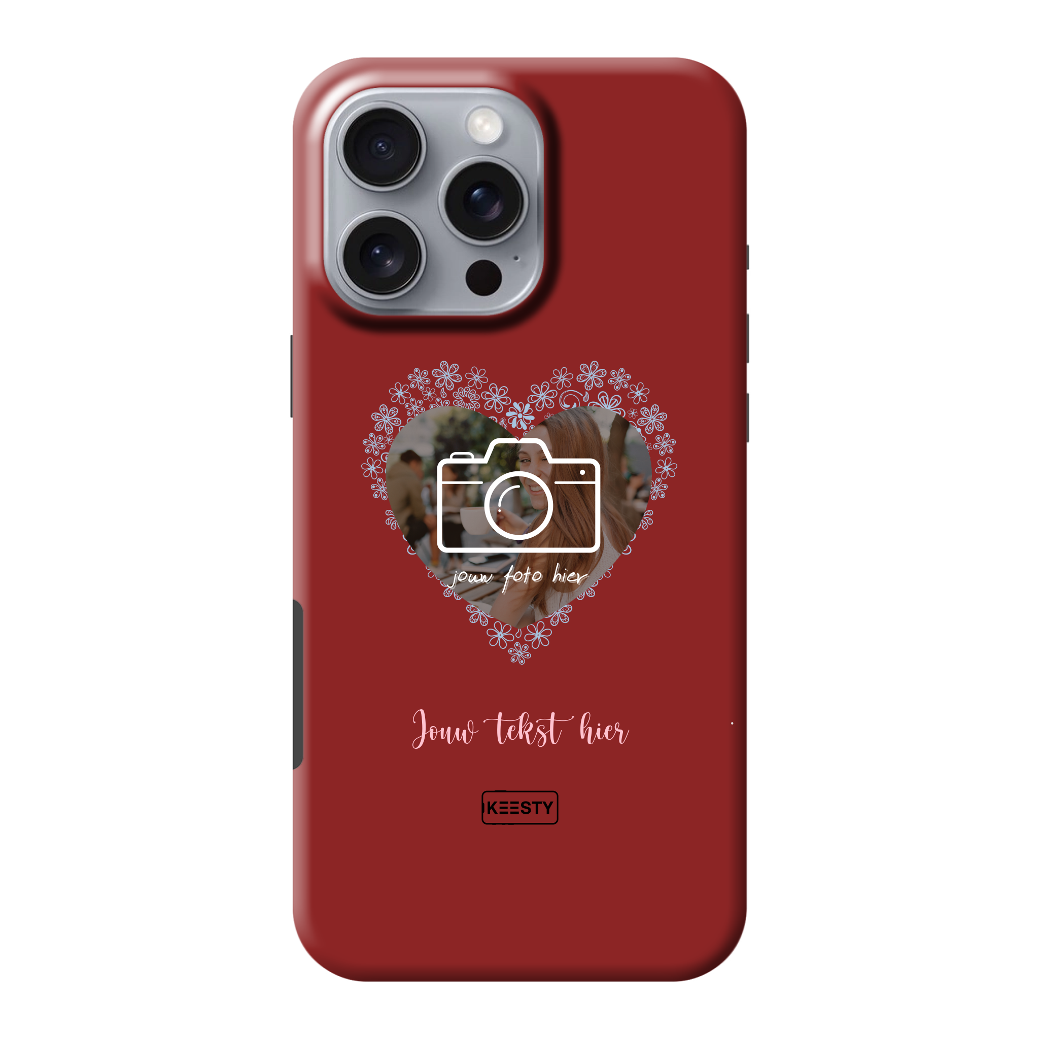 Telefoonhoesje Ontwerpen - Floral 4 - Tough hoesje