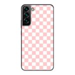 Telefoonhoesje Ontwerpen - Roze Check - Smartphone case