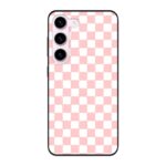 Telefoonhoesje Ontwerpen - Roze Check - Smartphone case