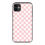 Telefoonhoesje Ontwerpen - Roze Check - Smartphone case