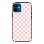 Telefoonhoesje Ontwerpen - Roze Check - Smartphone case