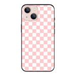 Telefoonhoesje Ontwerpen - Roze Check - Smartphone case