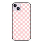 Telefoonhoesje Ontwerpen - Roze Check - Smartphone case