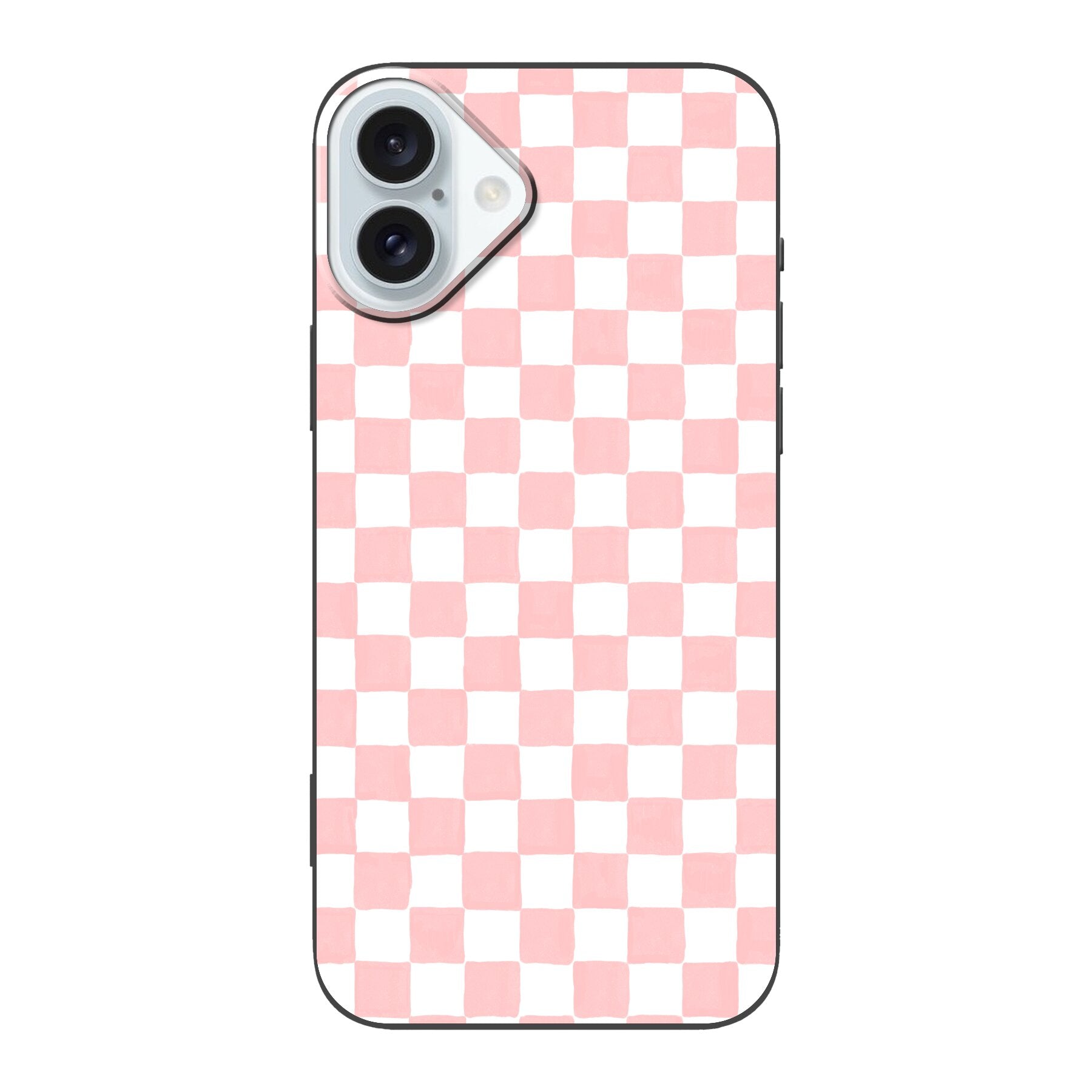 Telefoonhoesje Ontwerpen - Roze Check - Smartphone case