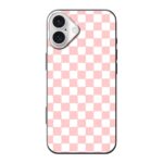 Telefoonhoesje Ontwerpen - Roze Check - Smartphone case