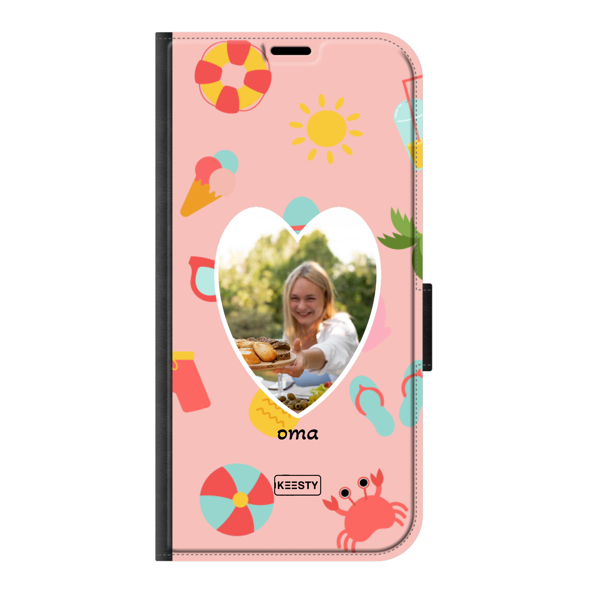 Foto °1 - Summer Mix - Telefoonhoesje Personaliseren - Keesty