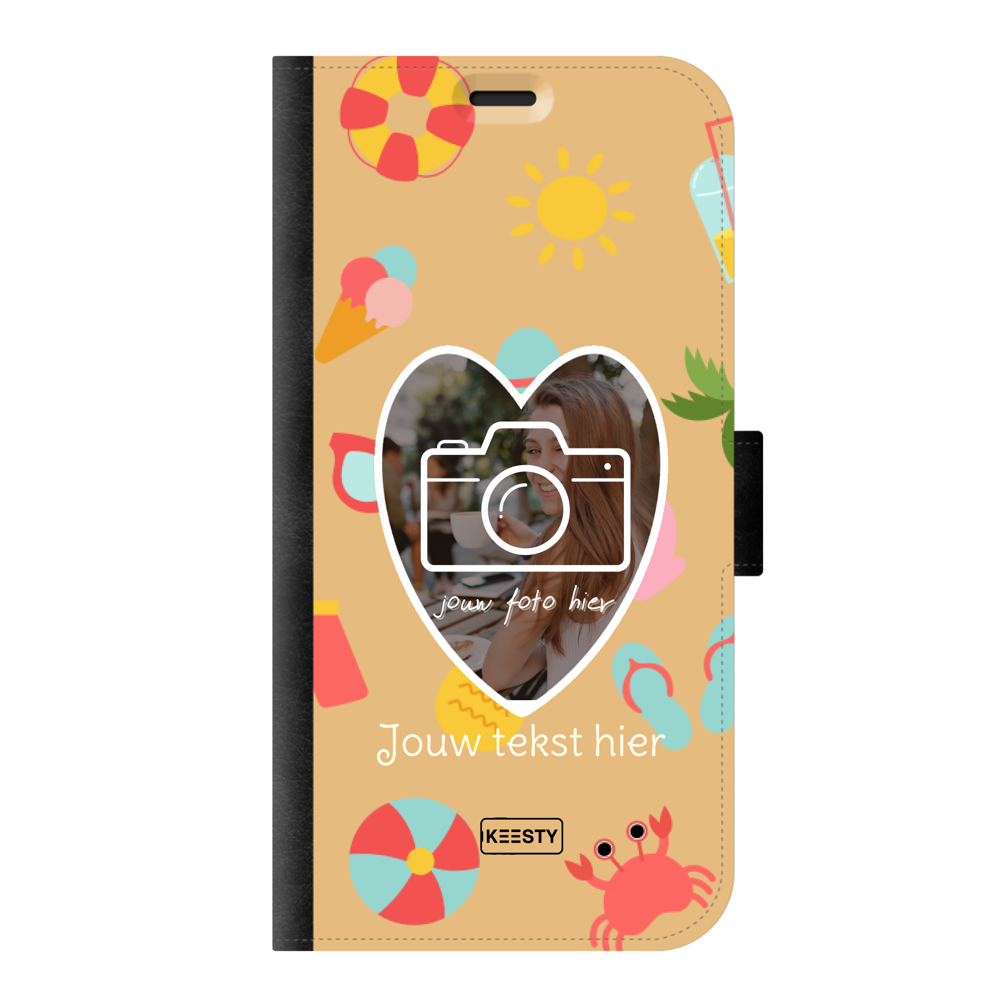 Foto °1 - Summer Mix - Telefoonhoesje Personaliseren - Keesty